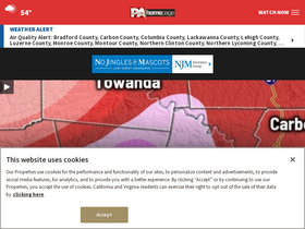 'pahomepage.com' screenshot