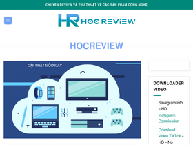 'hocreview.com' screenshot