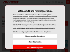 'zwp-online.info' screenshot