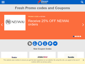 'discountreactor.com' screenshot