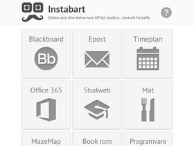 'instabart.no' screenshot