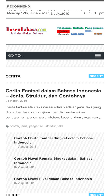 Apa Yang Dimaksud Struktur Teks Dengan