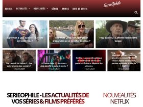 'serieophile.fr' screenshot