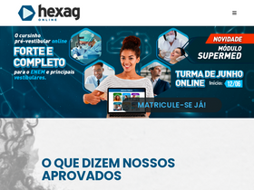 'hexag.online' screenshot