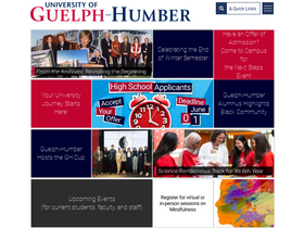 'guelphhumber.ca' screenshot