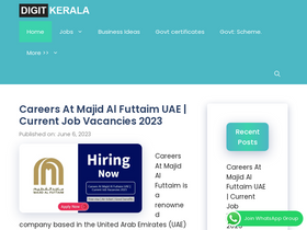 'digitkerala.com' screenshot