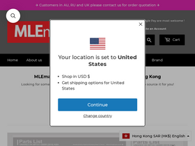 'mlemart.com' screenshot