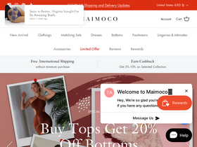 'maimoco.com' screenshot