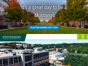 'stevenson.edu' screenshot