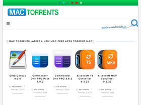'mactorrents.is' screenshot