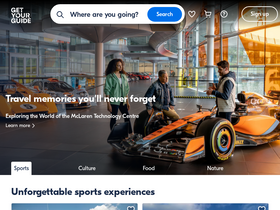 'getyourguide.co.uk' screenshot