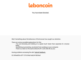 'leboncoin.fr' screenshot