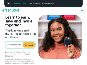 'greenlight.com' screenshot