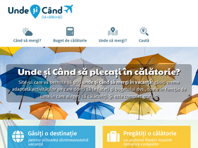 'unde-si-cand.net' screenshot