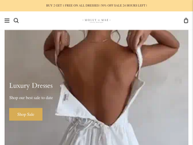 mollymae.co homepage screenshot