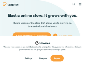 'upgates.com' screenshot