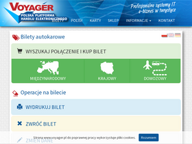 'voyager.pl' screenshot