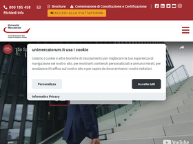 'unimercatorum.it' screenshot