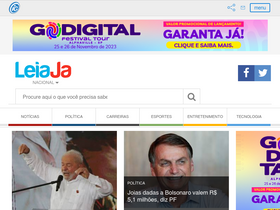 'leiaja.com' screenshot