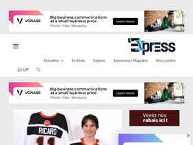 'journalexpress.ca' screenshot