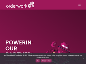 'orderwork.co.uk' screenshot