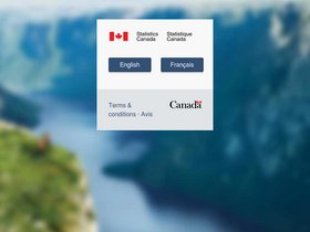 'statcan.gc.ca' screenshot
