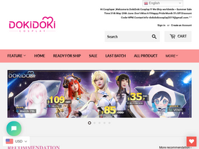 'dokidokicos.com' screenshot