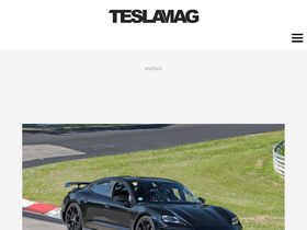 'teslamag.de' screenshot