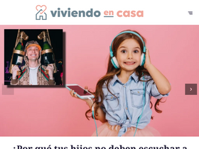 'viviendoencasa.mx' screenshot