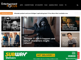 'entertainment-focus.com' screenshot