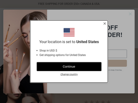 The Beauty House Shop homepage screenshot