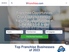 'franchise.com' screenshot