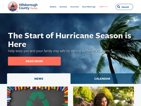 'hillsboroughcounty.org' screenshot
