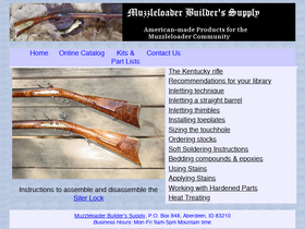 Track of the Wolf - Muzzle Loading & Black Powder Guns Kits, Parts,  Accoutrements, Rendezvous Gear & Primitive Americana