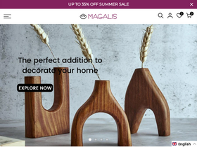 Magalis Egypt homepage screenshot