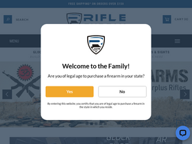 'riflesupply.com' screenshot