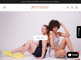 Fittsafe homepage screenshot
