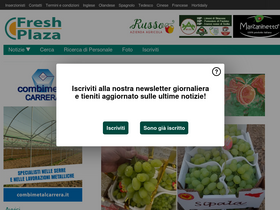 'freshplaza.it' screenshot