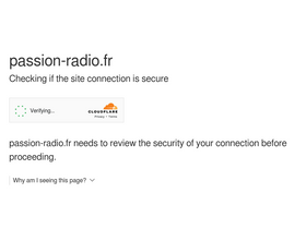 'passion-radio.fr' screenshot