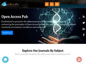 'openaccesspub.org' screenshot