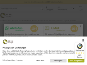 'kern-energie.com' screenshot