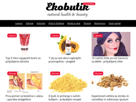 'ekobutik.si' screenshot
