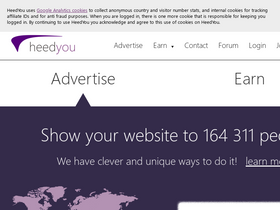 'heedyou.com' screenshot