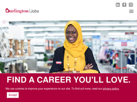 'burlingtonstores.jobs' screenshot