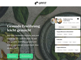 'upfit.de' screenshot