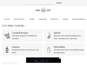 'cocktail-society.com' screenshot