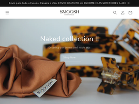smooshessentials.com homepage screenshot