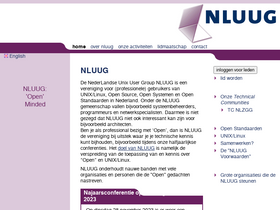 'nluug.nl' screenshot