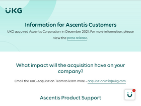 'ascentis.com' screenshot