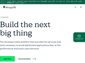 'mongodb.com' screenshot
